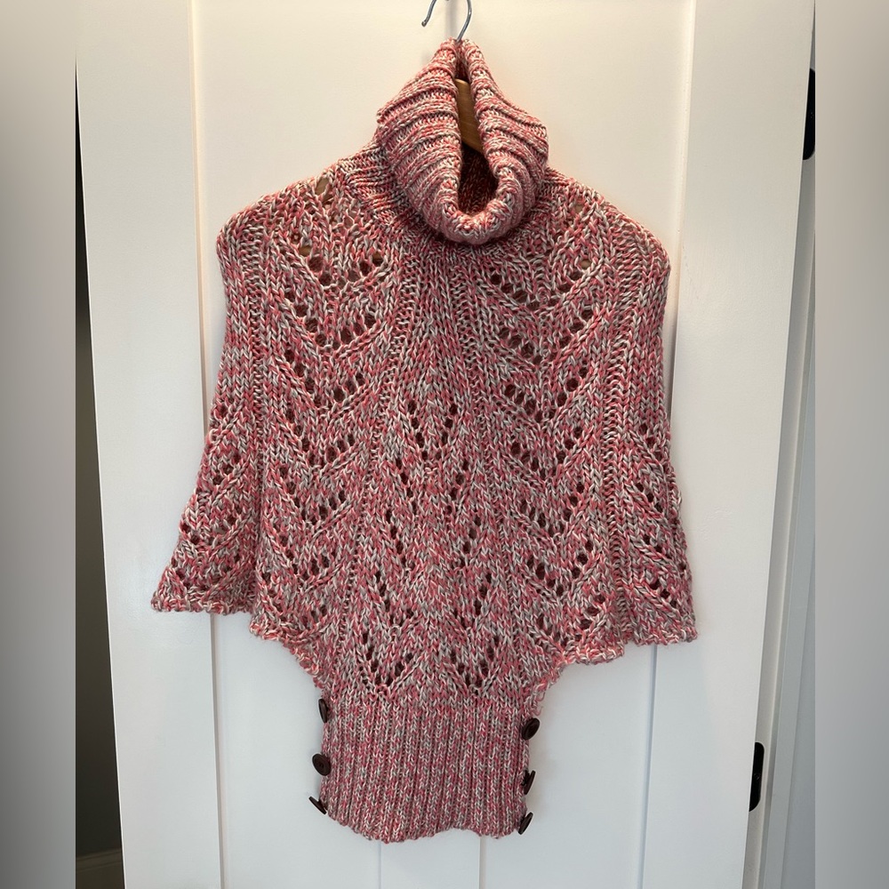 BCBG poncho sweater